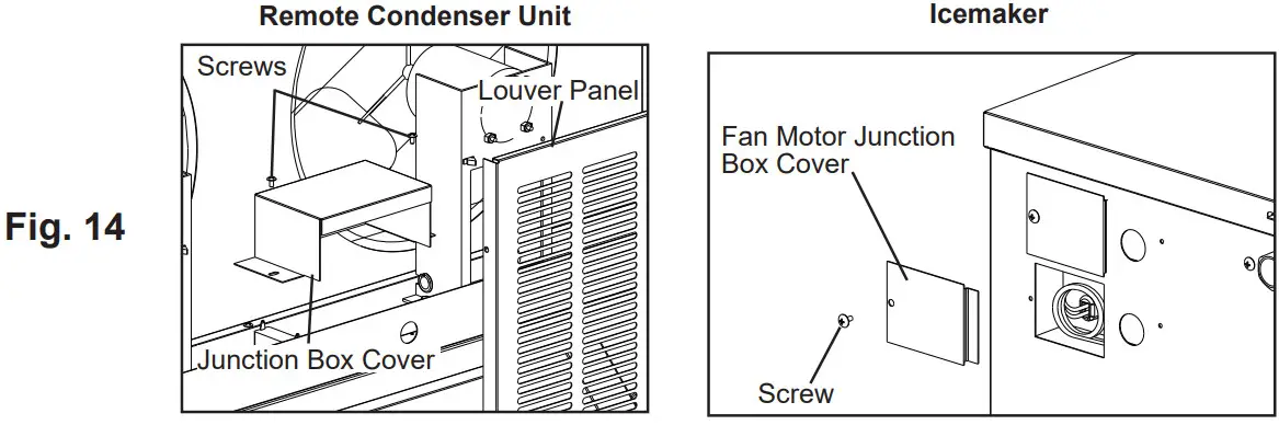 HOSHIZAKI KM 470AJ Crescent Cuber - Figure 13