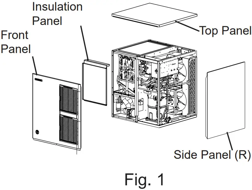 HOSHIZAKI KM 470AJ Crescent Cuber - Figure 3