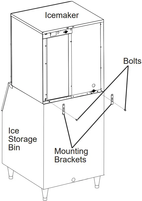 HOSHIZAKI KM 470AJ Crescent Cuber - Figure 4