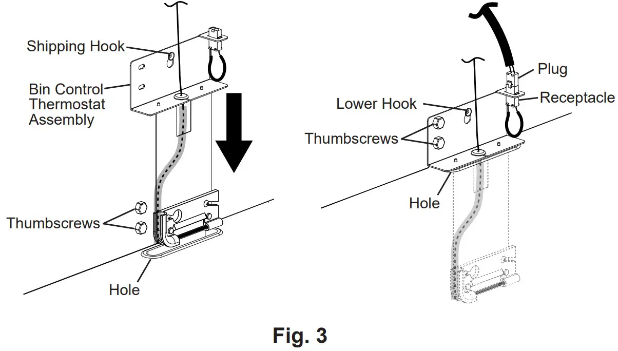 HOSHIZAKI KM 470AJ Crescent Cuber - Figure 5
