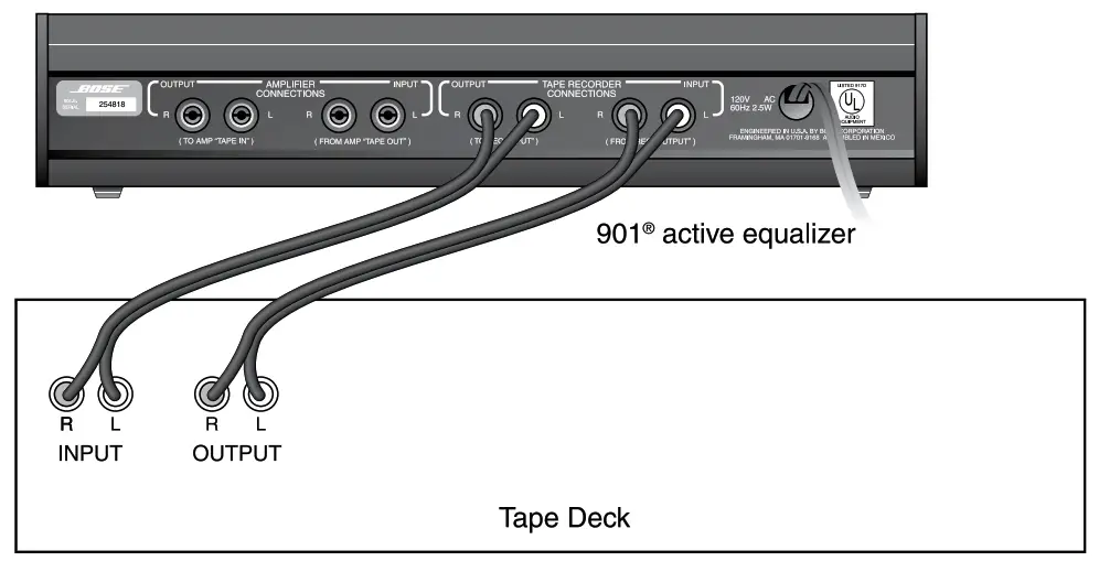 BOSE 901 Series VI Direct Reflecting Speaker System Figure 8