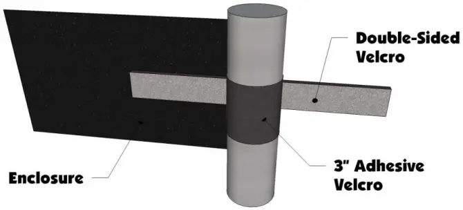 FALCON RIDGE KAW-3010TRANS-WD03 3010 4010 TRANS Folding Polycarbonate Windshield-fig2