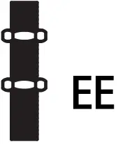 Threaded pipe with hexnuts