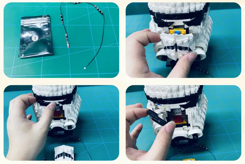 GAME OF BRICKS 75276 Light for Stormtrooper Helmet - Fig 1