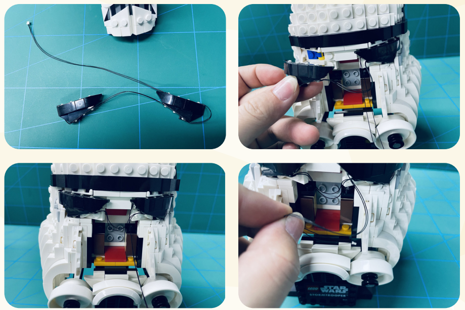 GAME OF BRICKS 75276 Light for Stormtrooper Helmet - Fig 3