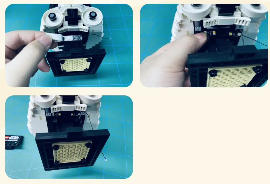 GAME OF BRICKS 75276 Light for Stormtrooper Helmet - Fig 6