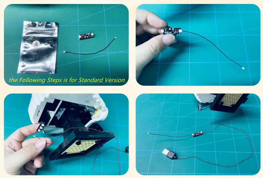 GAME OF BRICKS 75276 Light for Stormtrooper Helmet - Fig 8