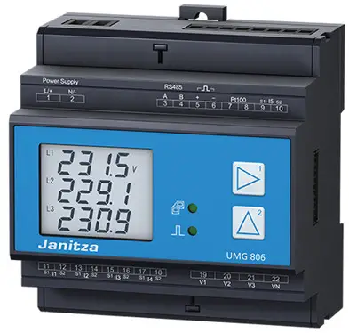 janitza UMG 806 Power Analyser