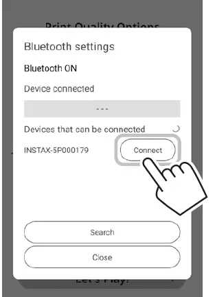 FUJIFILM instax Square Link Smartphone Printer 19