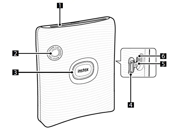 FUJIFILM instax Square Link Smartphone Printer 2