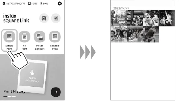 FUJIFILM instax Square Link Smartphone Printer 29