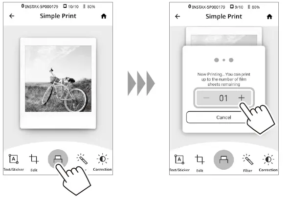 FUJIFILM instax Square Link Smartphone Printer 31