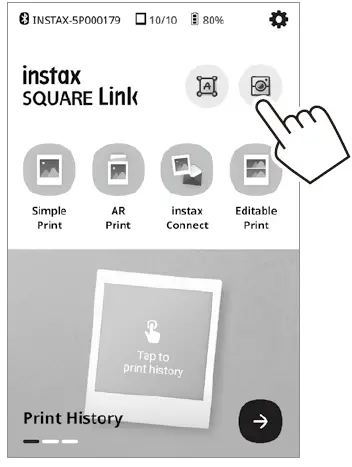 FUJIFILM instax Square Link Smartphone Printer 34
