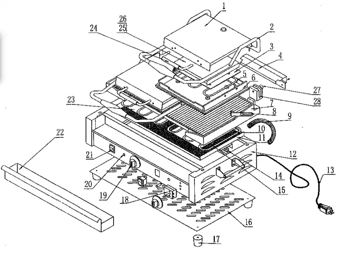 eurodib Electric Counter Top Contact - 5
