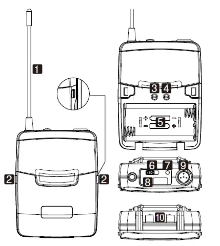 CHIAYO-NB-3100-Rechargeable-Belt-pack-Transmitter-01