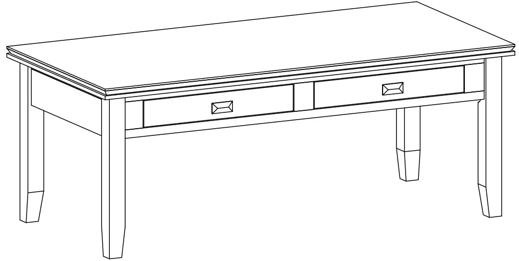 Cypress Hills Marana Coffee Table -