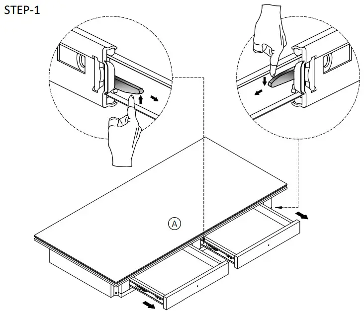 Cypress Hills Marana Coffee Table - ASSEMBLY
