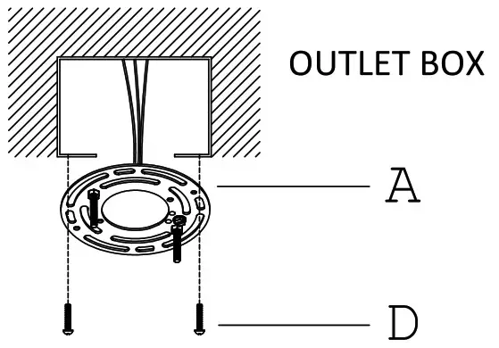Uolfin 5106235 Everly Electroplate Copper with Clear Bell - ASSEMBLY 4