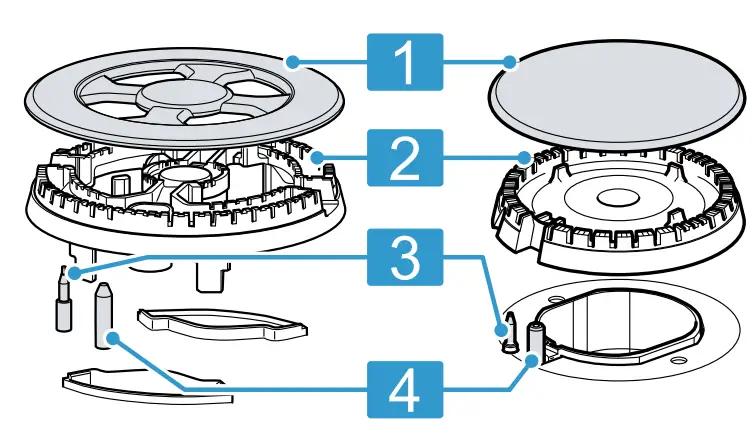 BOSCH POH6B6B10I Built in Gas Hob-fig2