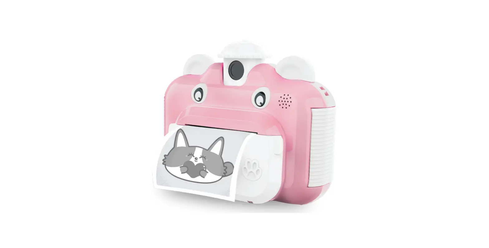 Dartwood Dwkidcameraprinterpnkus Instant Print Camera For Kids User Manual