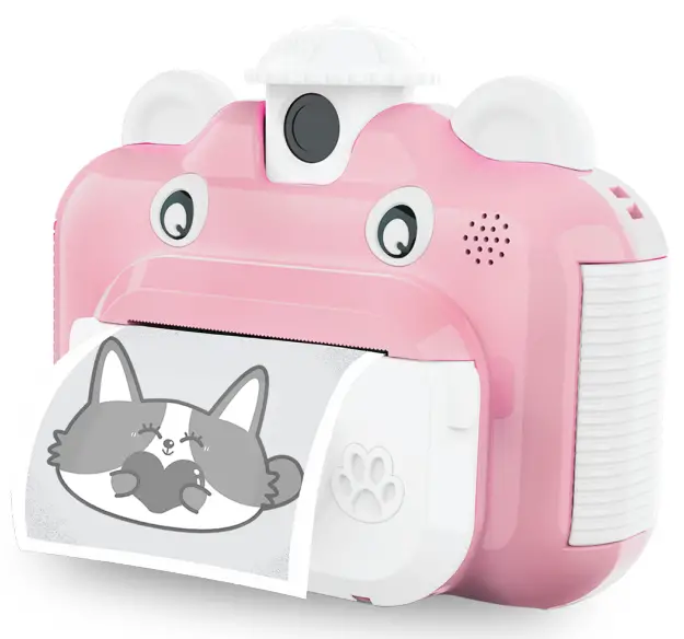 DARTWOOD DWKIDCameraPrinterPNKUS Instant Print Camera for Kids-fig1