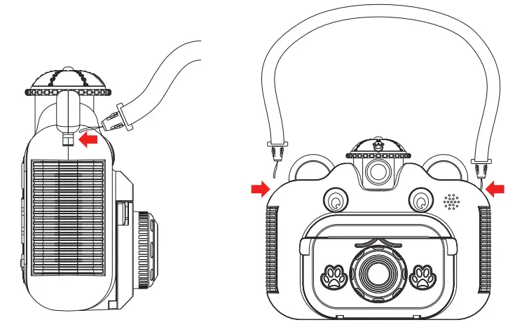 DARTWOOD DWKIDCameraPrinterPNKUS Instant Print Camera for Kids-fig7