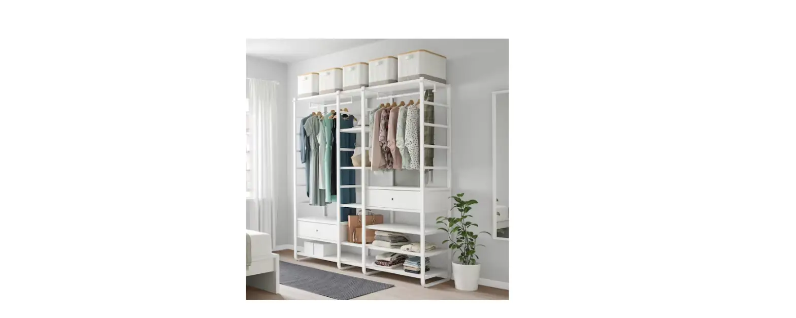 Ikea Elvarli Open Storage System Instruction Manual