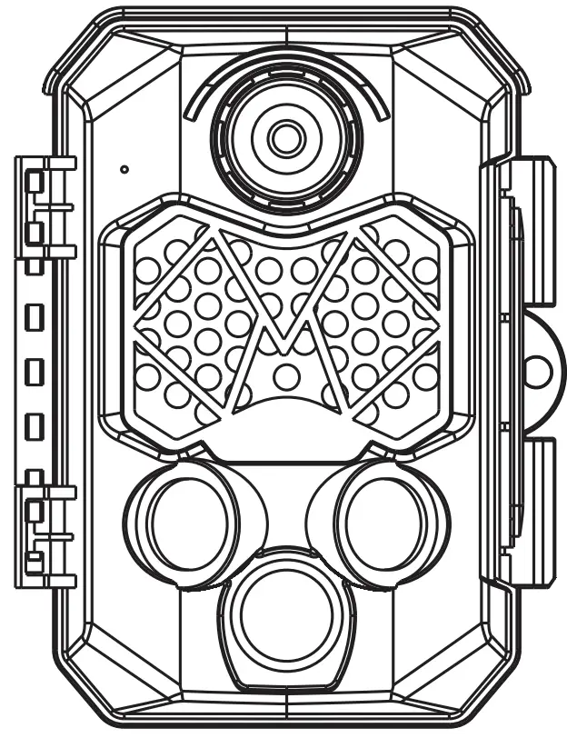 COOLIFE 770-5S 4K Black Flash Trail Camera For Wildlife Monitoring