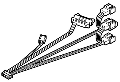 NZXT Kraken Z53 RGB 240mm Liquid Cooler with LCD Display - Cable Set