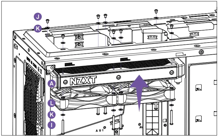 NZXT Kraken Z53 RGB 240mm Liquid Cooler with LCD Display - DIRECT MOUNTING