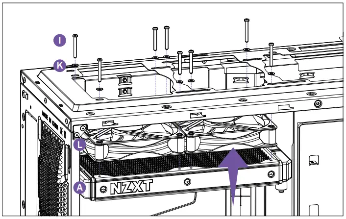 NZXT Kraken Z53 RGB 240mm Liquid Cooler with LCD Display - INDIRECT MOUNTING