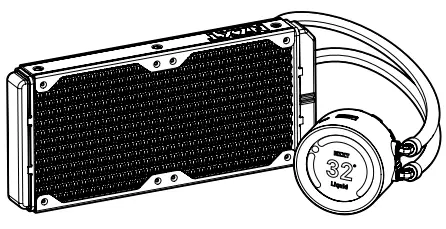 NZXT Kraken Z53 RGB 240mm Liquid Cooler with LCD Display - Kraken
