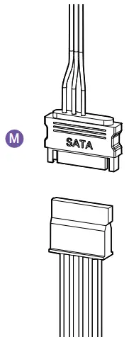 NZXT Kraken Z53 RGB 240mm Liquid Cooler with LCD Display - POWER CABLE