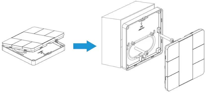 RG2I WS136 Smart Scene Panel Featuring LoRaWAN - 6