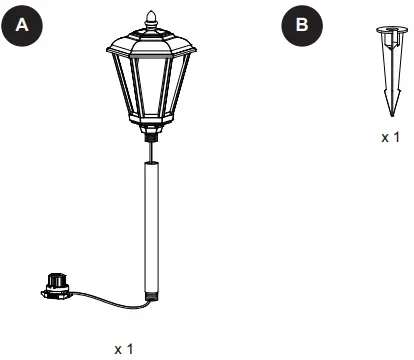 Harbor Breeze ZDL1105-LED2K8030 LED Path Light-FIG2