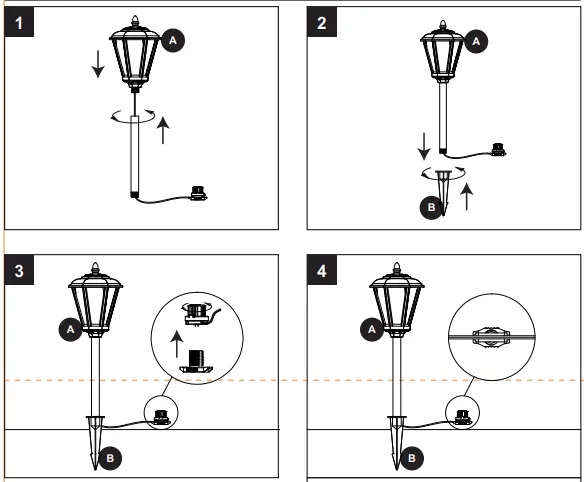 Harbor Breeze ZDL1105-LED2K8030 LED Path Light-FIG4