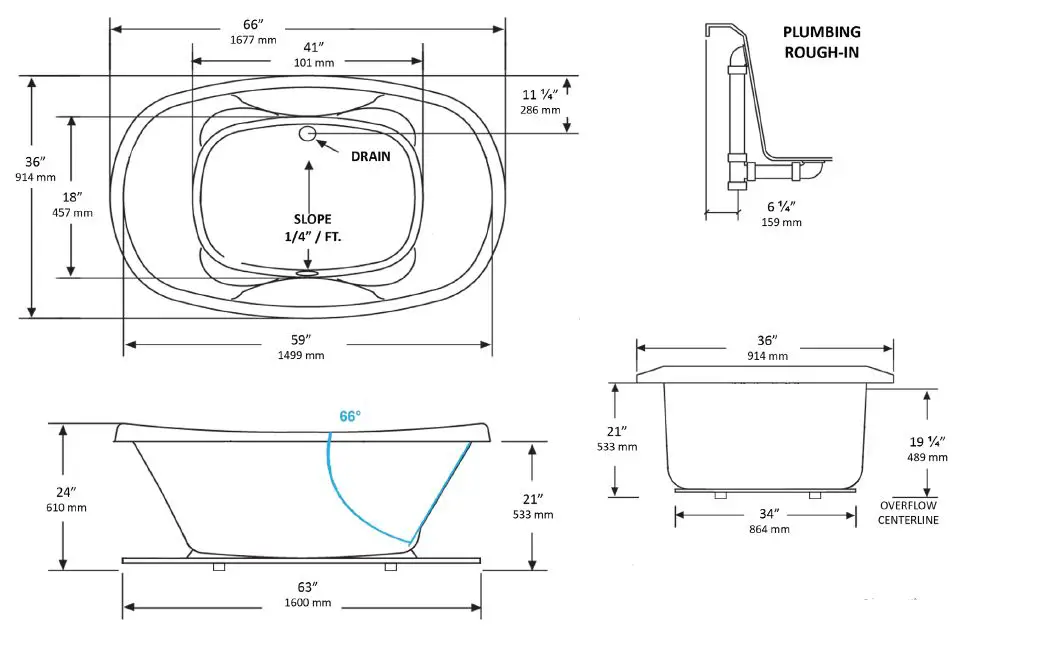 MANSFIELD-5527550000-Acrylic-Swirl-Way Bathtub-3