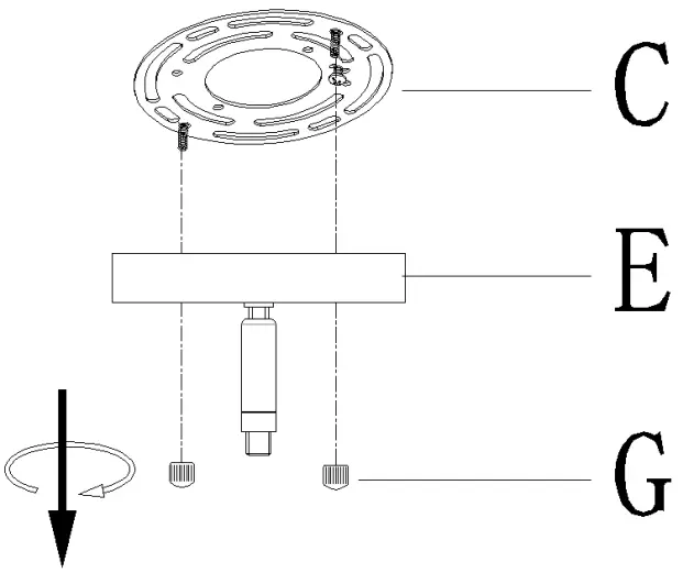 ZEVNI A04466 Chandelier - FIGURE 2