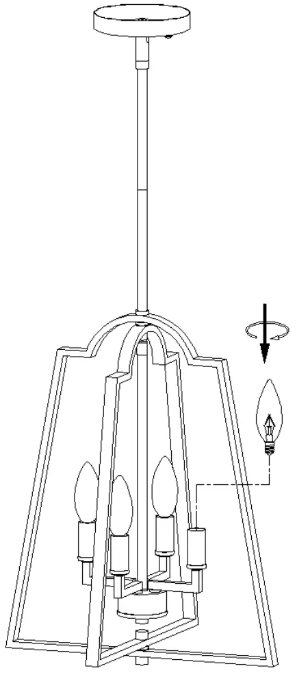 ZEVNI A04466 Chandelier - FIGURE 8