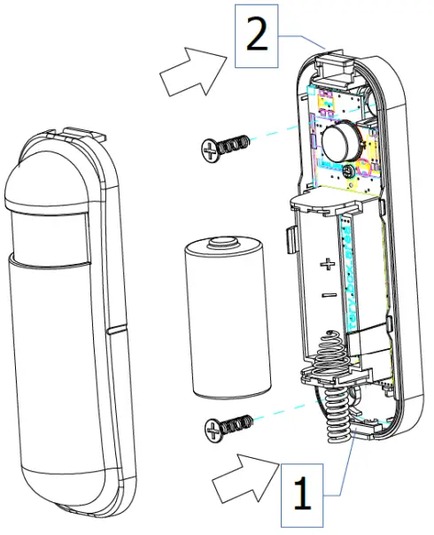 Philio Tech PHIEPAT02-B Temperature and Humidity senso-Installation2