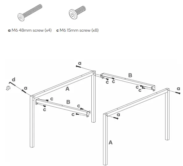 Kogan-OVSB3PCDOWA,-OVSB3PCDWBA-ovela-Sebastain-3PCS-Dinning-Set-FIG-2