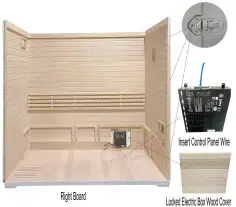 Infrared Sauna D003A Outdoor Sauna Room 4