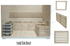 Infrared Sauna D003A Outdoor Sauna Room 6