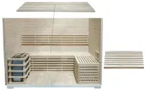 Infrared Sauna D003A Outdoor Sauna Room 7