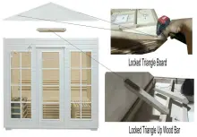 Infrared Sauna D003A Outdoor Sauna Room 9