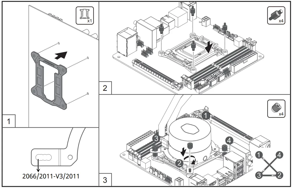 COOLER MASTER NR200P MAX - CPU BLOCK