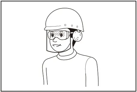 makita HS7000 HS7600 Circular Saw - General power tool safety warnings 1