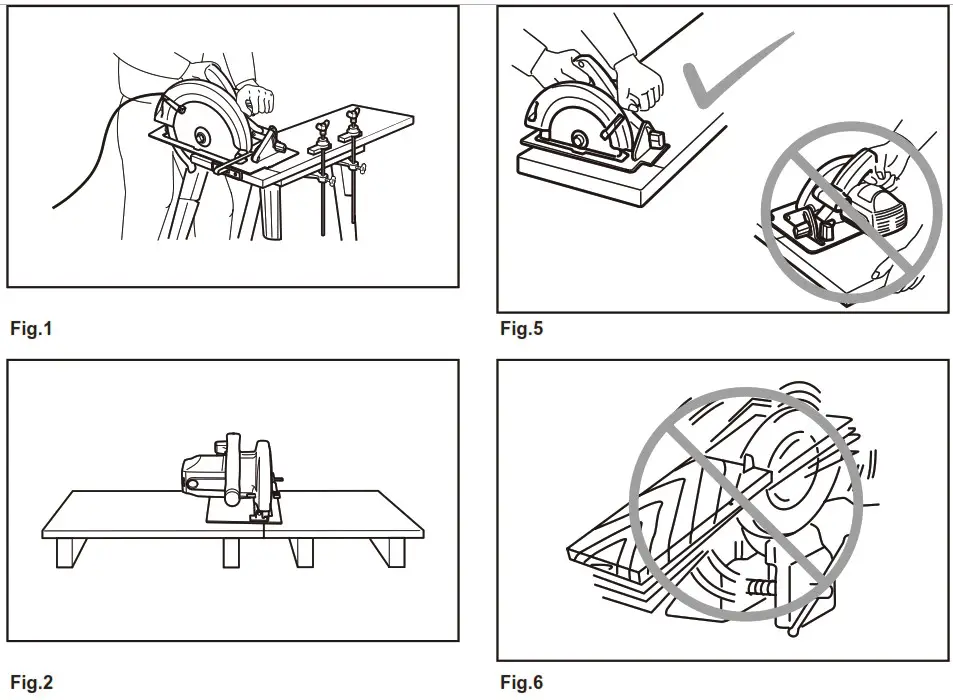 makita HS7000 HS7600 Circular Saw - Product Overview 2