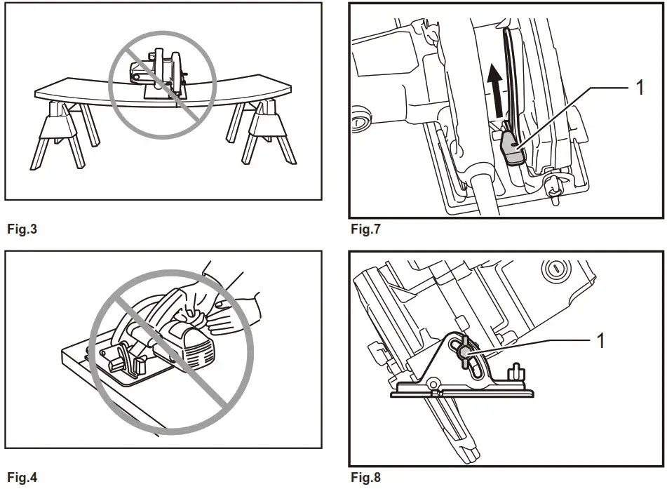 makita HS7000 HS7600 Circular Saw - Product Overview 3