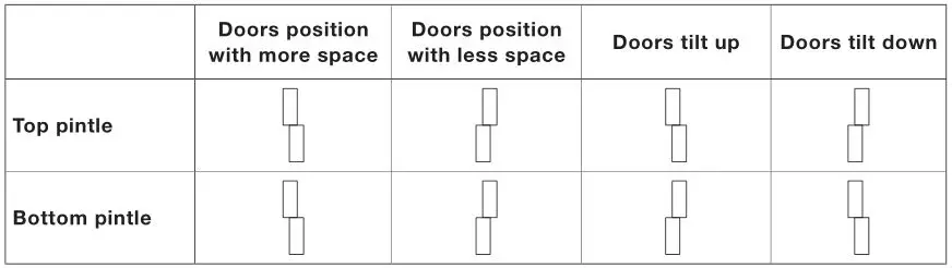 Ventis HE275CF Wood Fireplace VB00017 - Alignment Table